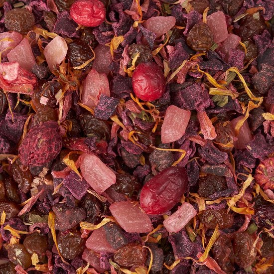 Beerenglck - Rote Fruchtmischung fr einen kstlichen Tee 100 Gramm