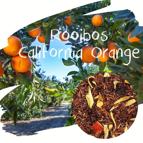 Rooibos California Orange - Rooibos mit intensivem Orangen-Geschmack 250g