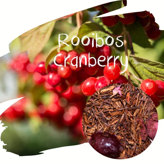 Rooibos Cranberry - mit echten Cranberrystckchen 100g