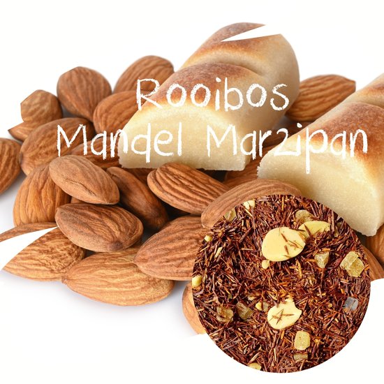Rooibos Mandel Marzipan - fruchtiger Rooibos-Tee mit Marzipanaroma 100g