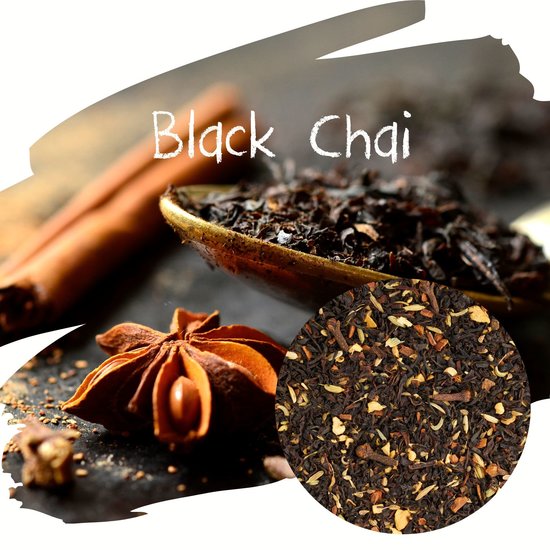Black Chai - Schwarzer Tee mit exotischer Gewürzmischung