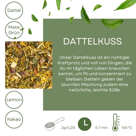 Detox Dattelkuss - Unser Tee für eine gesunde und...