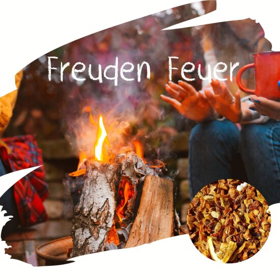 Freuden Feuer - Mit Orangenecken und Mandarinenschalen