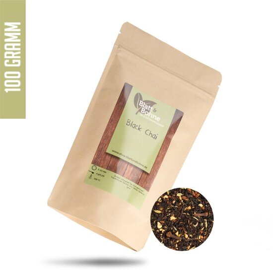 Black Chai - Schwarzer Tee mit exotischer Gewrzmischung 100g