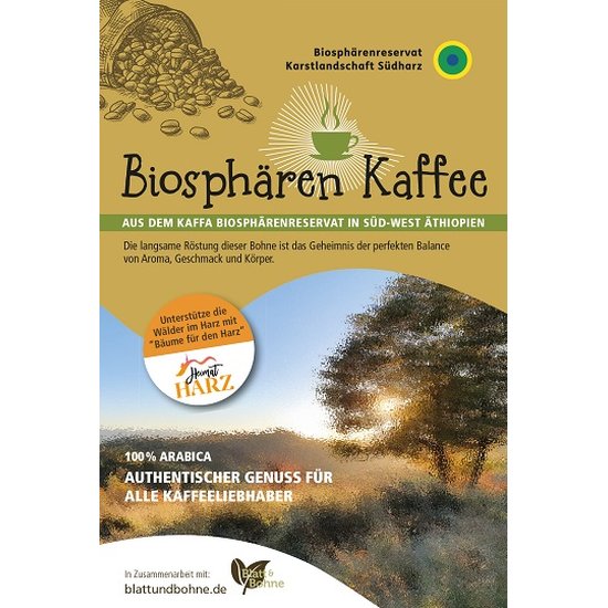 Biosphren Kaffee 250 Gramm Ganze Bohnen