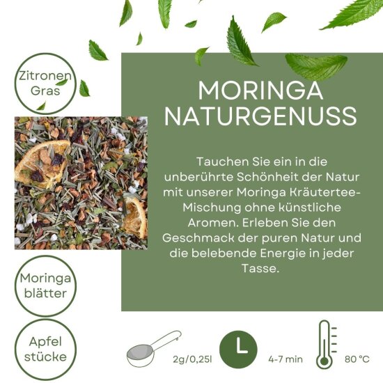 Moringa Naturgenuss - Die Sinnesreise im Becher 100 Gramm