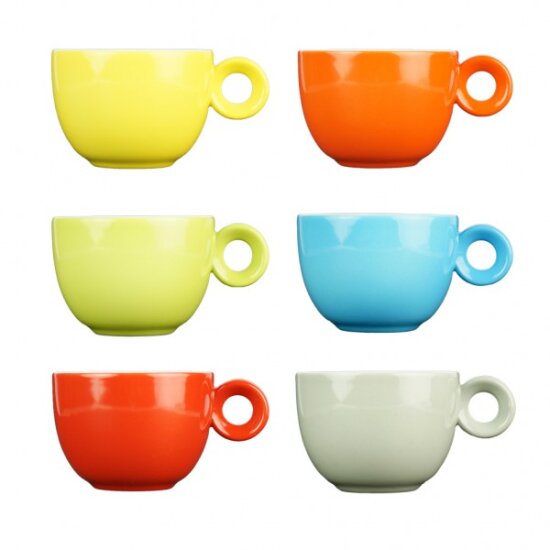 Regenbogen Set Kaffeetassen - 150ML