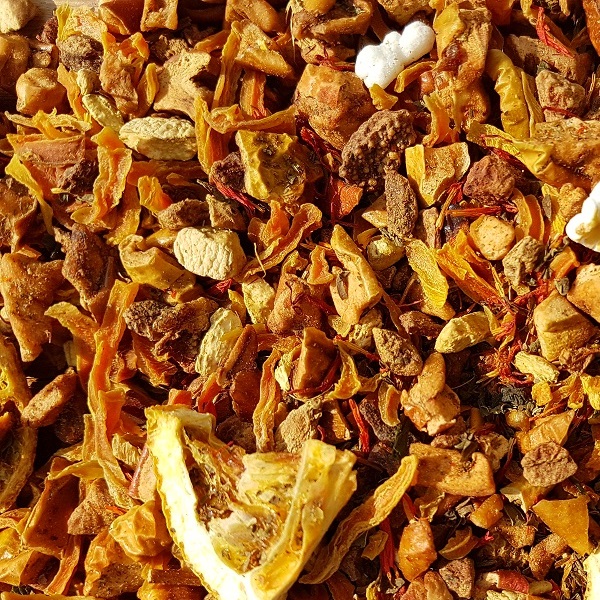 Freuden Feuer - Mit Orangenecken und Mandarinenschalen – Bild 3